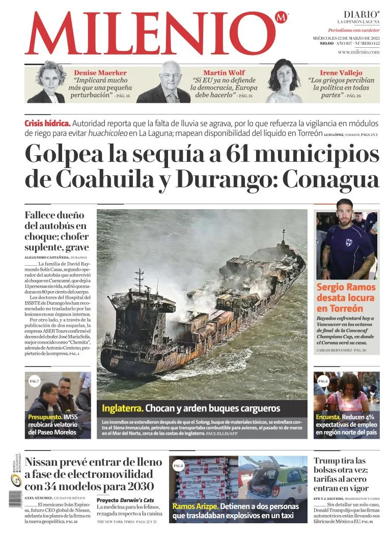 Portada de Milenio Laguna