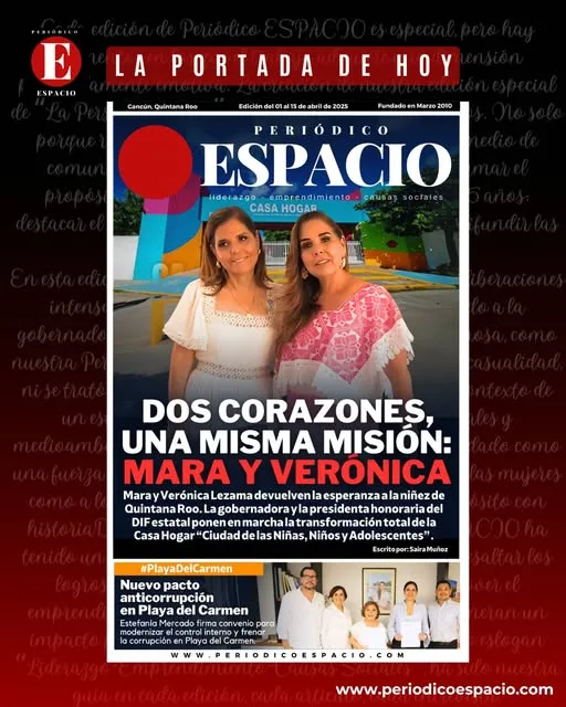Portada de Periodico Espacio (portada) del martes, 1 de abril de 2025