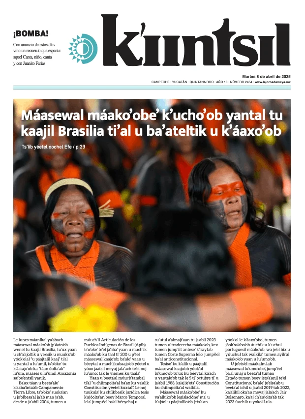 Portada de La Jornada - Kiintsil
