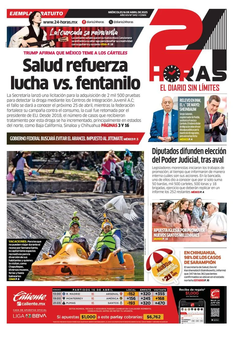 Portada de 24 Horas