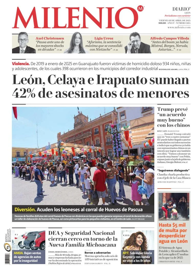 Portada de Milenio Leon