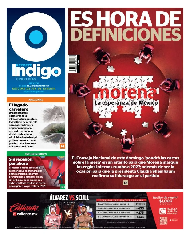Portada de Reporte Indigo