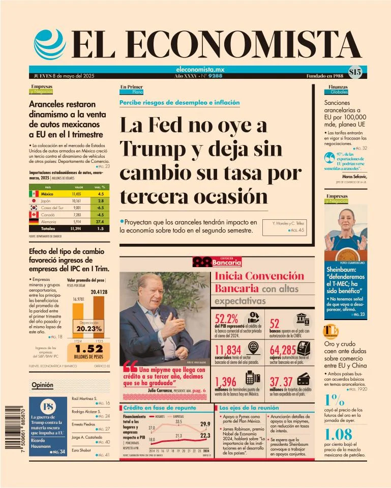 Portada de El Economista