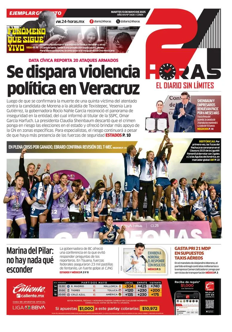 Portada de 24 Horas