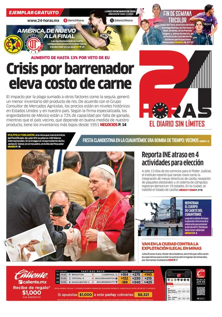 Portada de 24 Horas