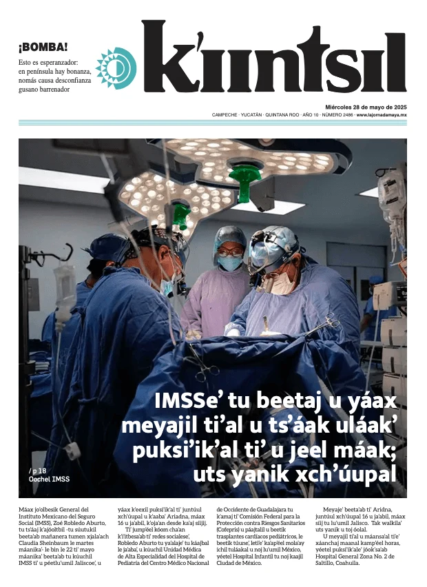Portada de La Jornada - Kiintsil