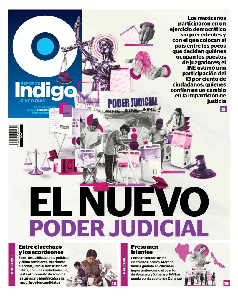 Portada de Reporte Indigo