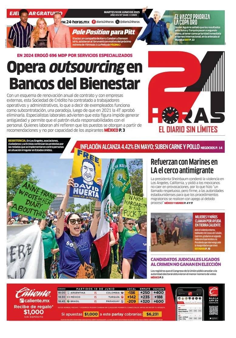 Portada de 24 Horas