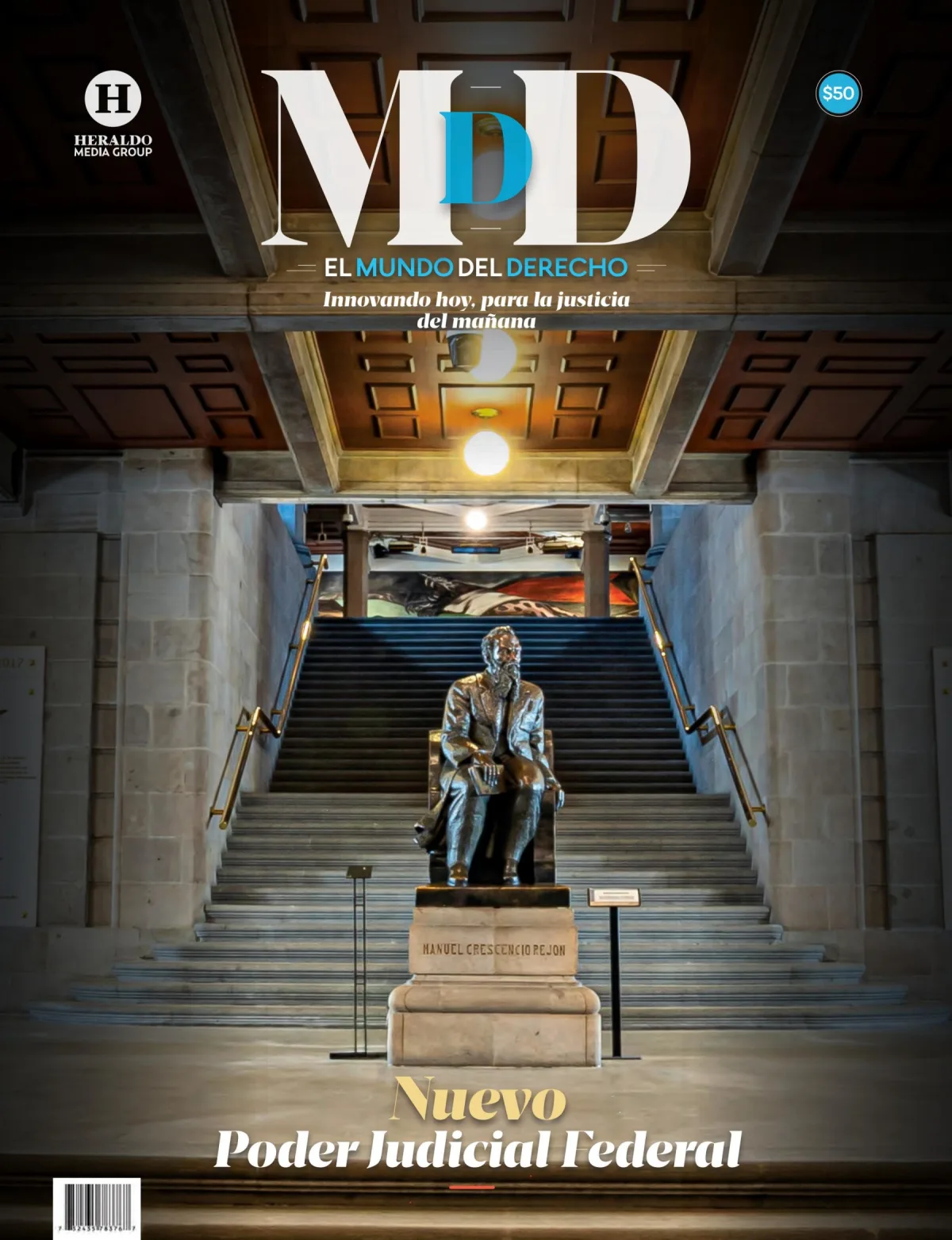 Portada de El Heraldo de Mexico - el Mundo del Derecho del 2025-06-18
