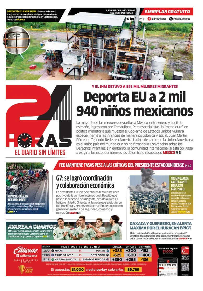 Portada de 24 Horas