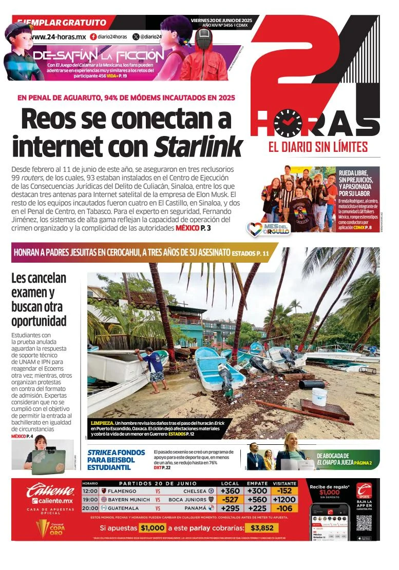 Portada de 24 Horas