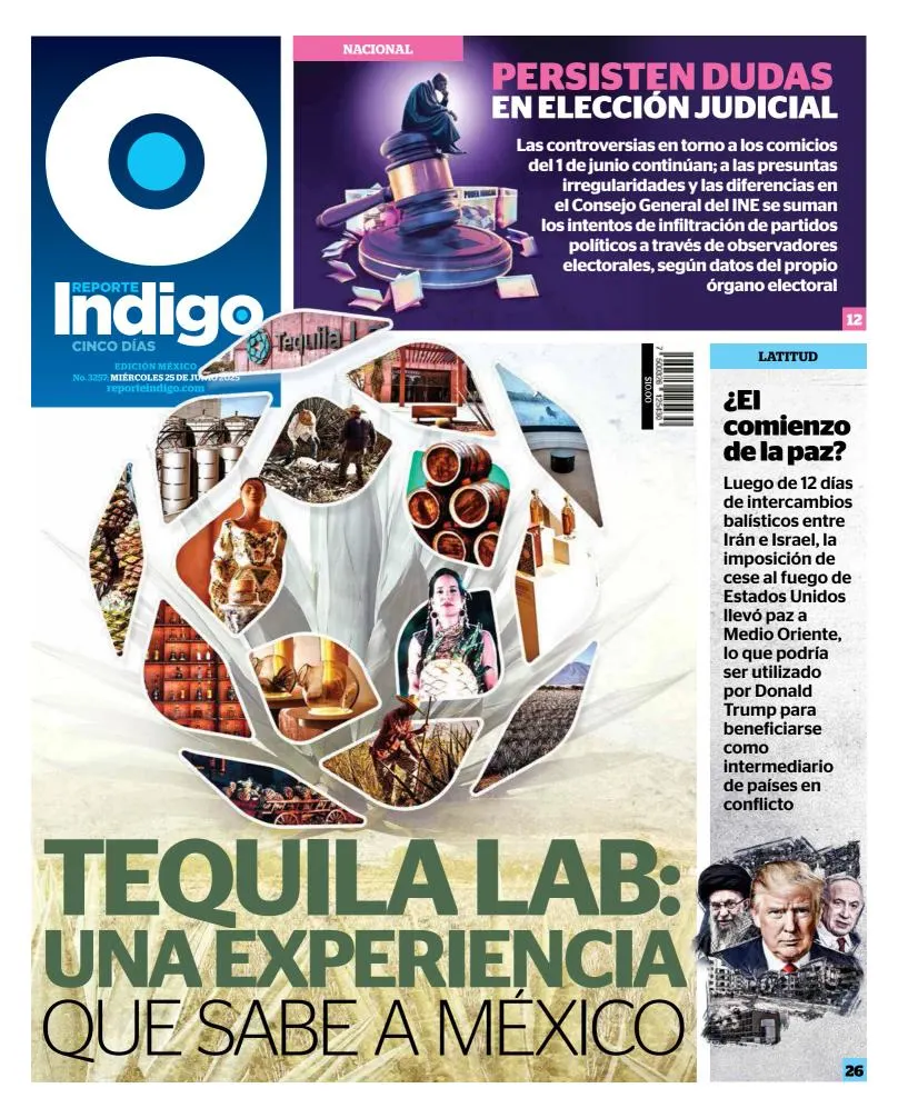 Portada de Reporte Indigo del 2025-06-25
