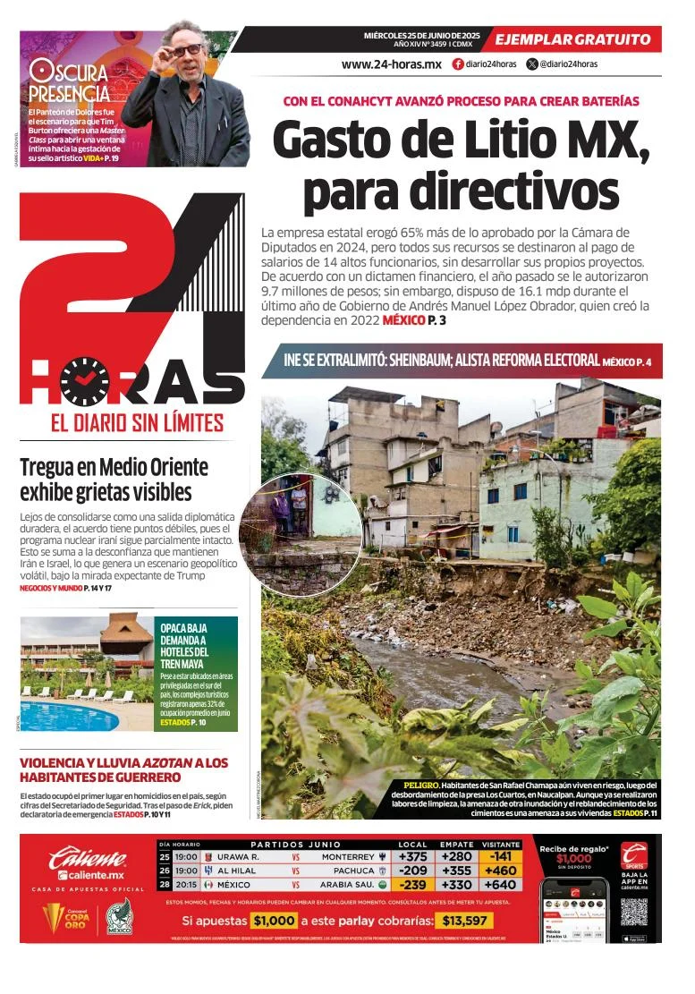 Portada de 24 Horas