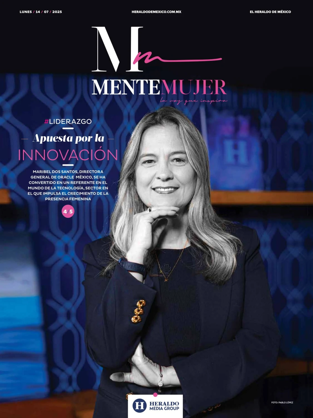 Portada de El Heraldo de Mexico - Mente Mujer