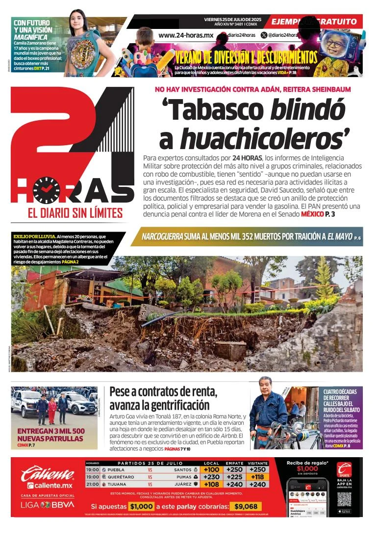 Portada de 24 Horas