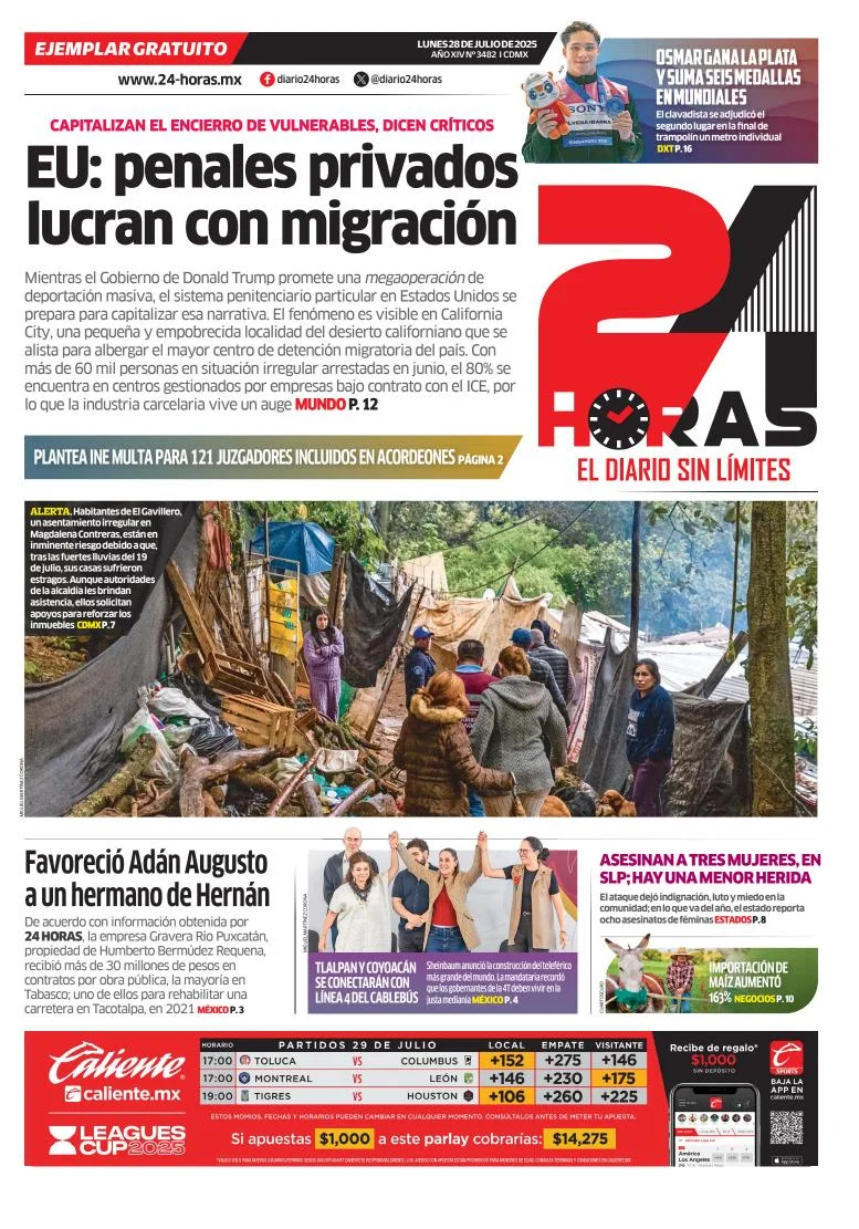 Portada de 24 Horas