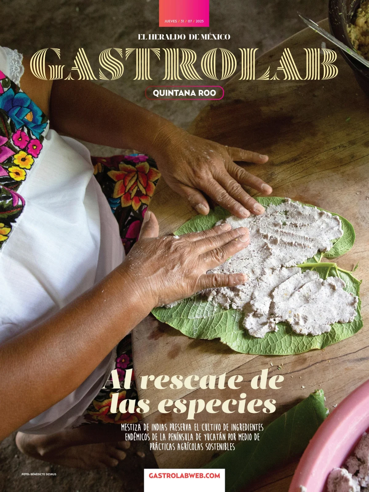 Portada de El Heraldo de Mexico - Quintana Roo