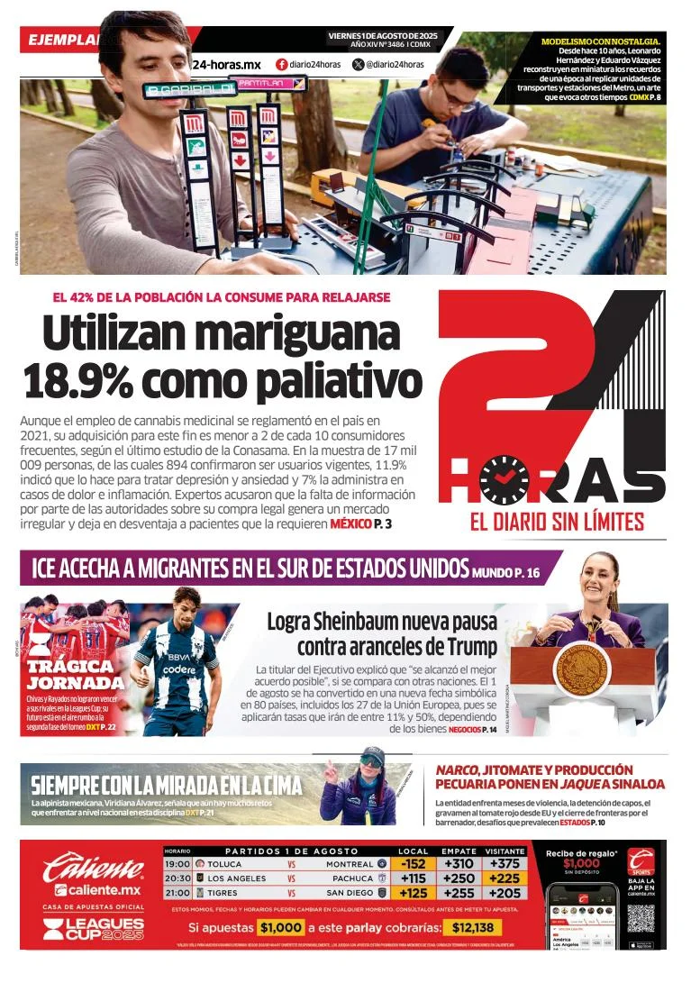 Portada de 24 Horas