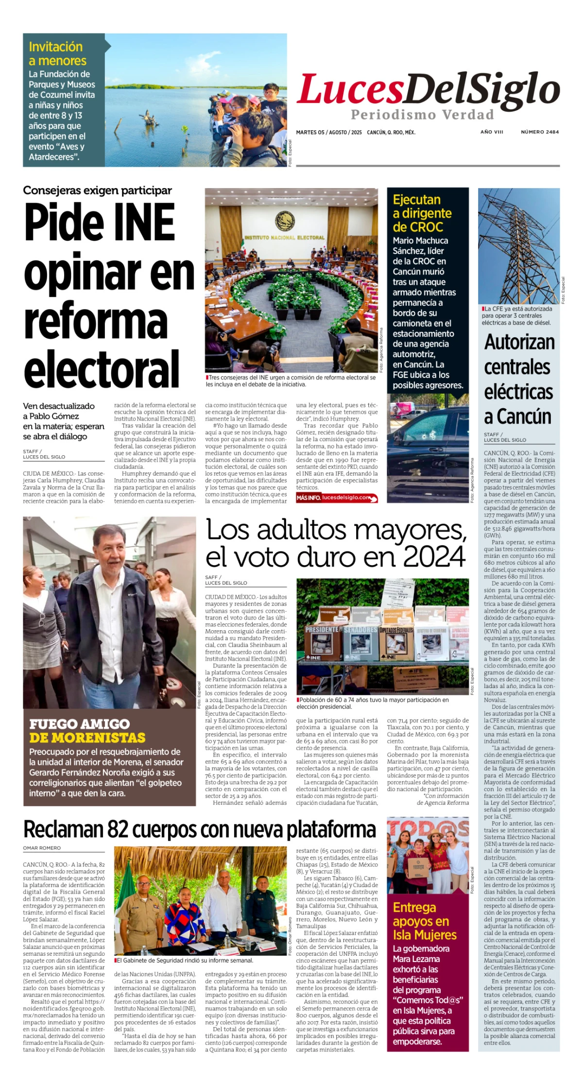 Portada de Luces del Siglo