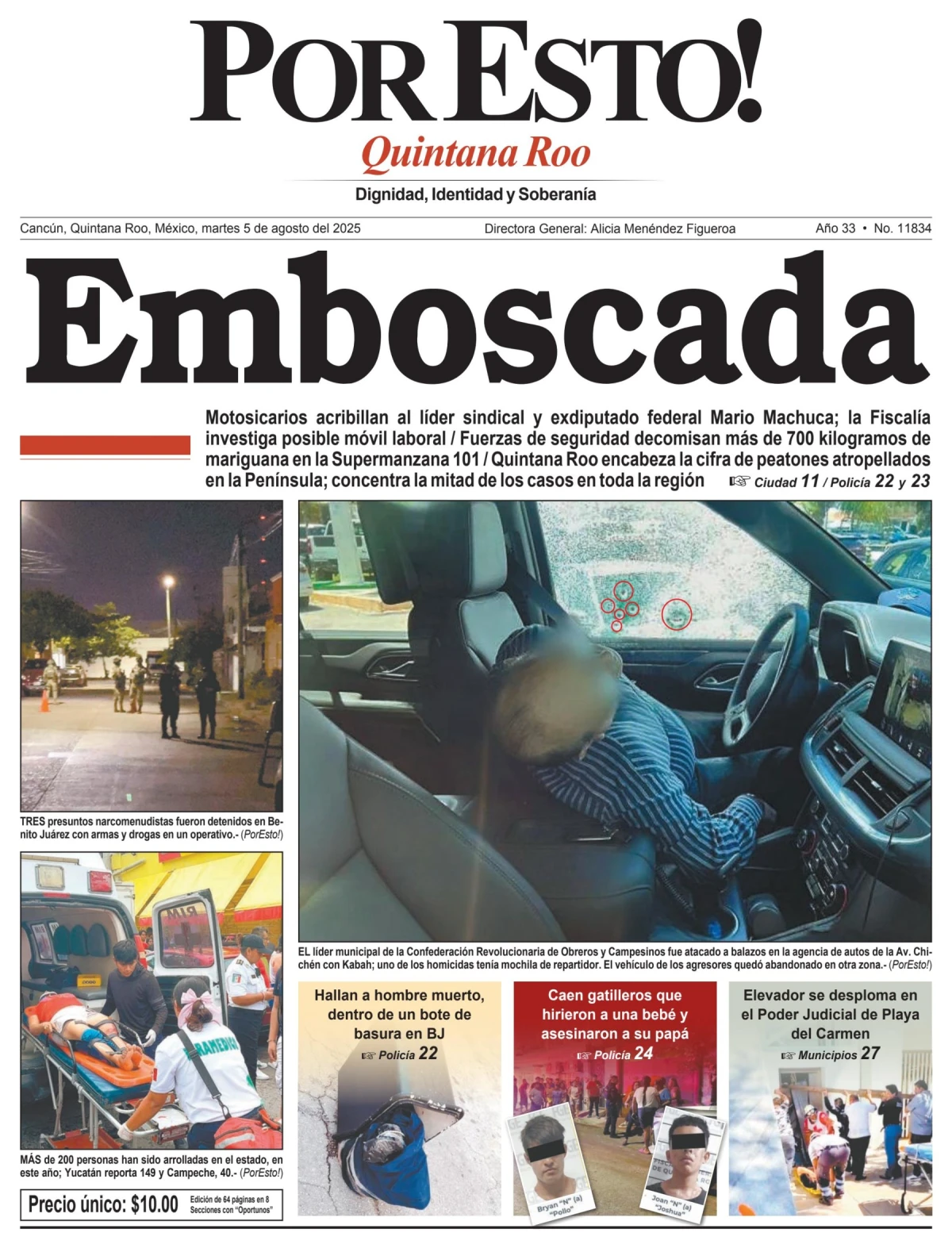 Portada de Por Esto (quintana Roo Cancun)