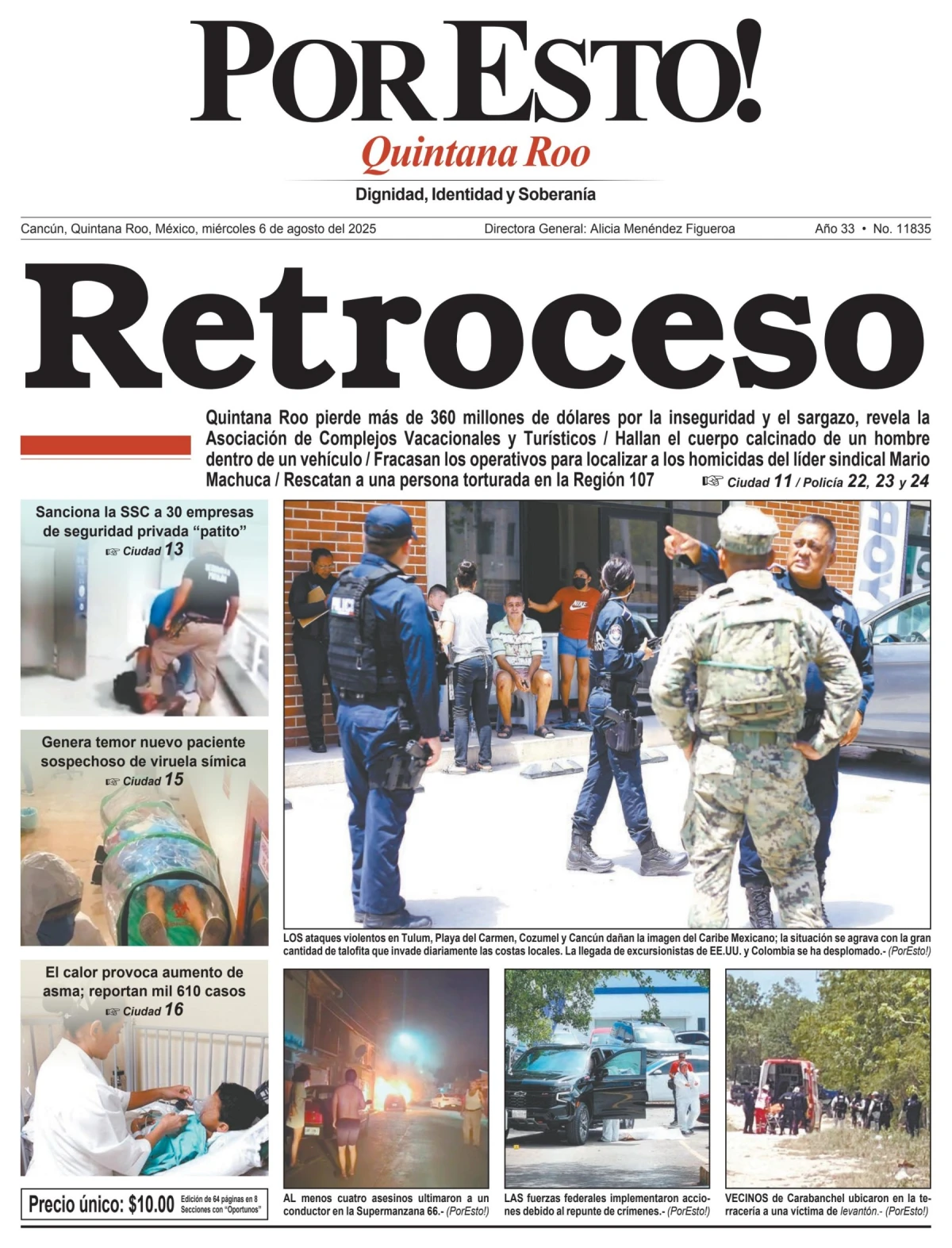 Portada de Por Esto (quintana Roo Cancun)