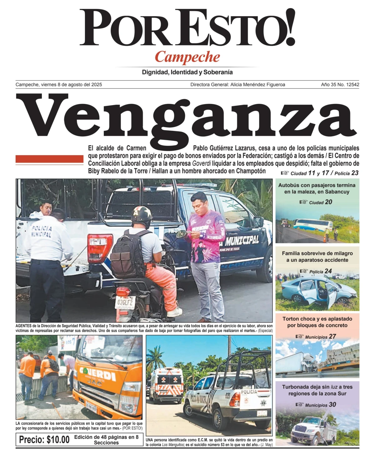 Portada de Por Esto (campeche)