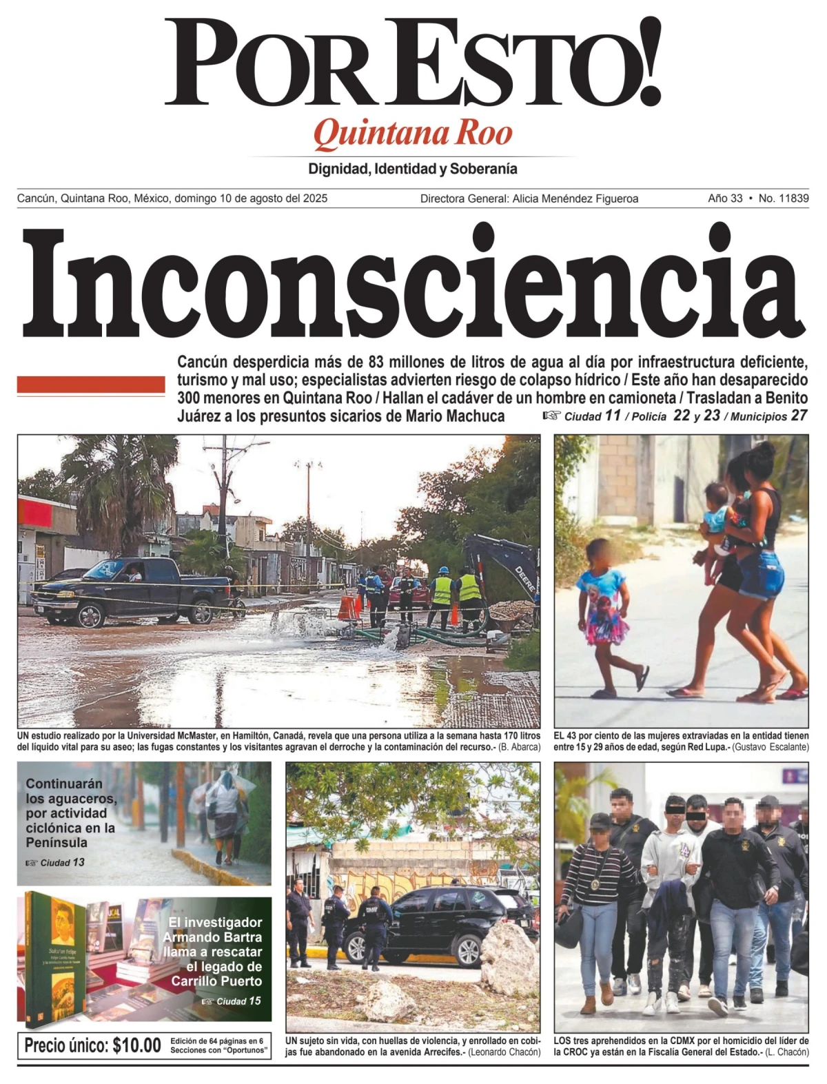 Portada de Por Esto (quintana Roo Cancun)