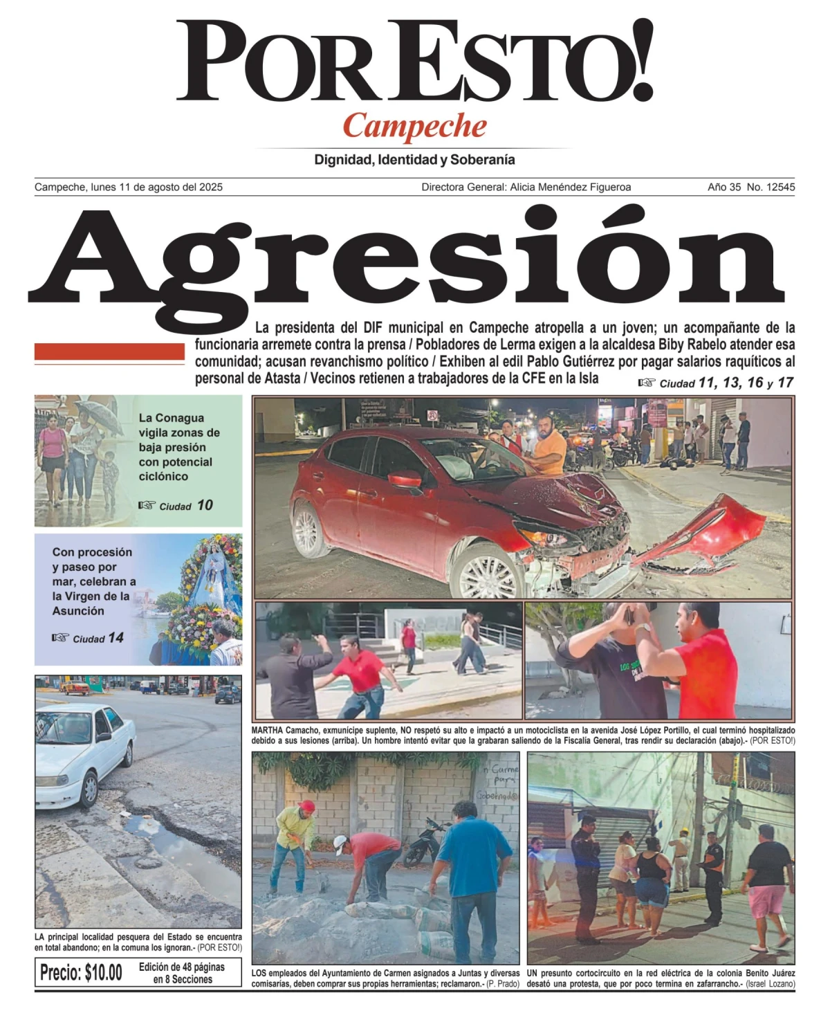 Portada de Por Esto (campeche)