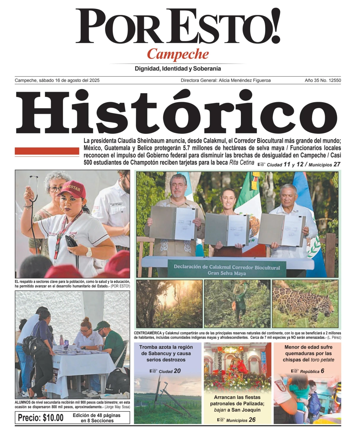 Portada de Por Esto (campeche)