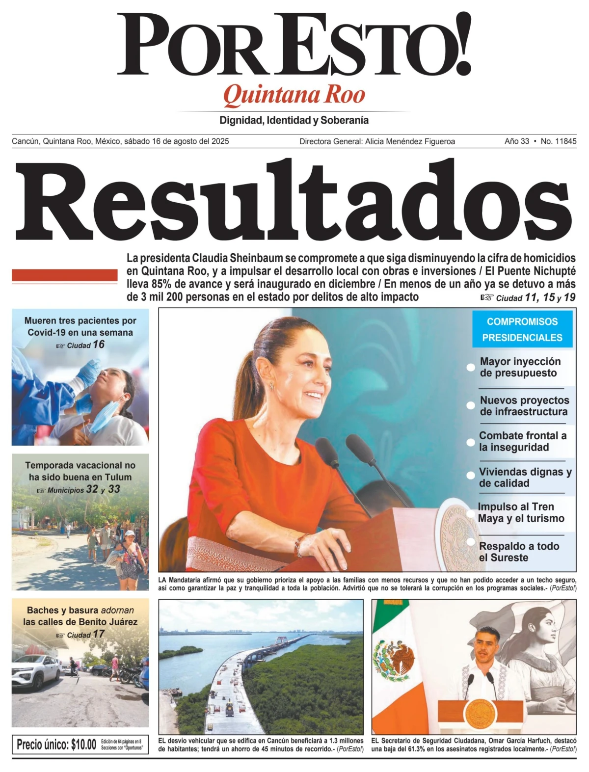 Portada de Por Esto (quintana Roo Cancun)