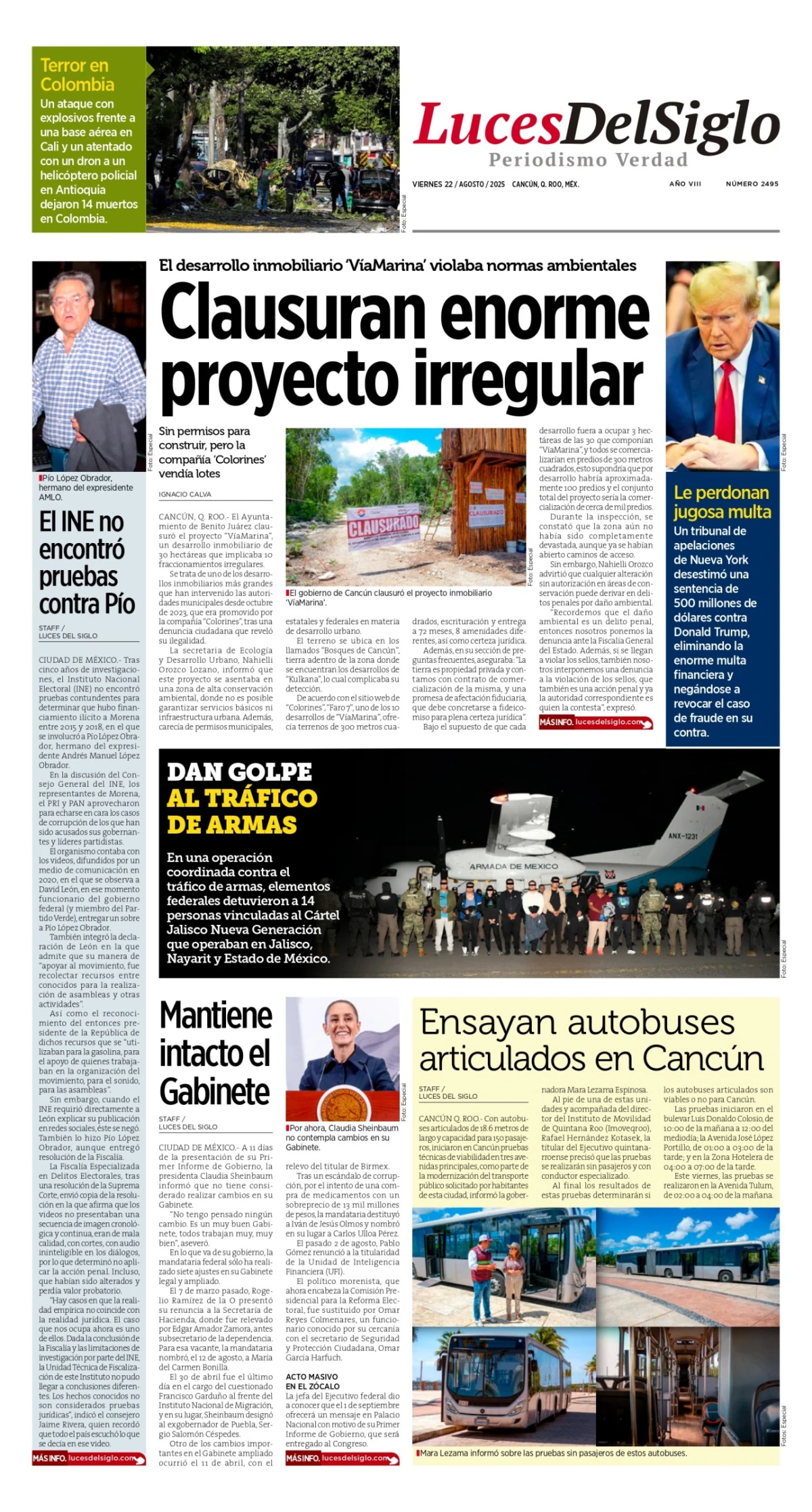 Portada de Luces del Siglo