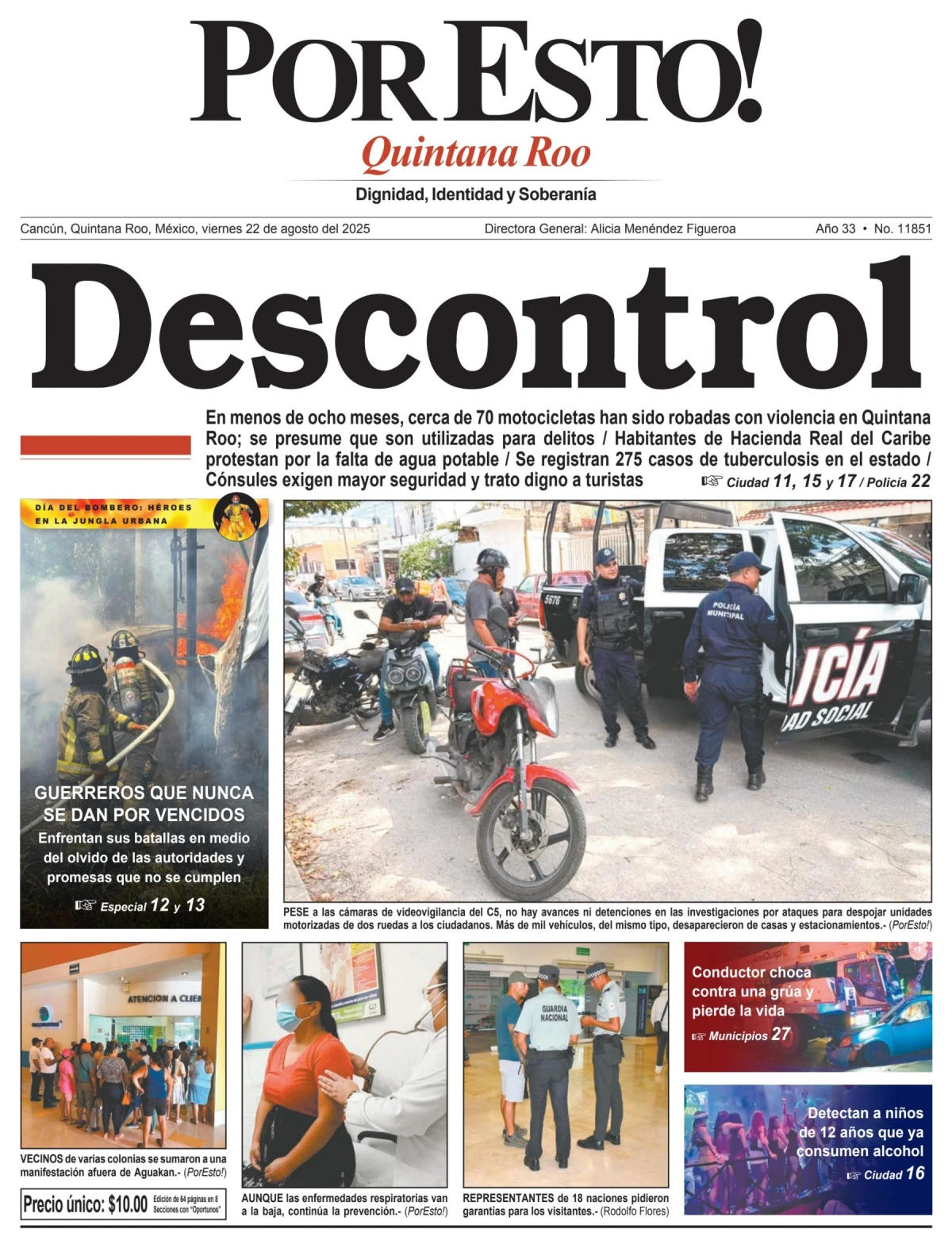 Portada de Por Esto (quintana Roo Cancun)