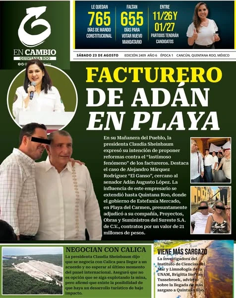 Portada de En Cambio - Quintana Roo (portada)