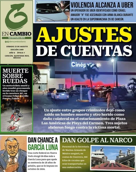 Portada de En Cambio - Quintana Roo (contraportada)