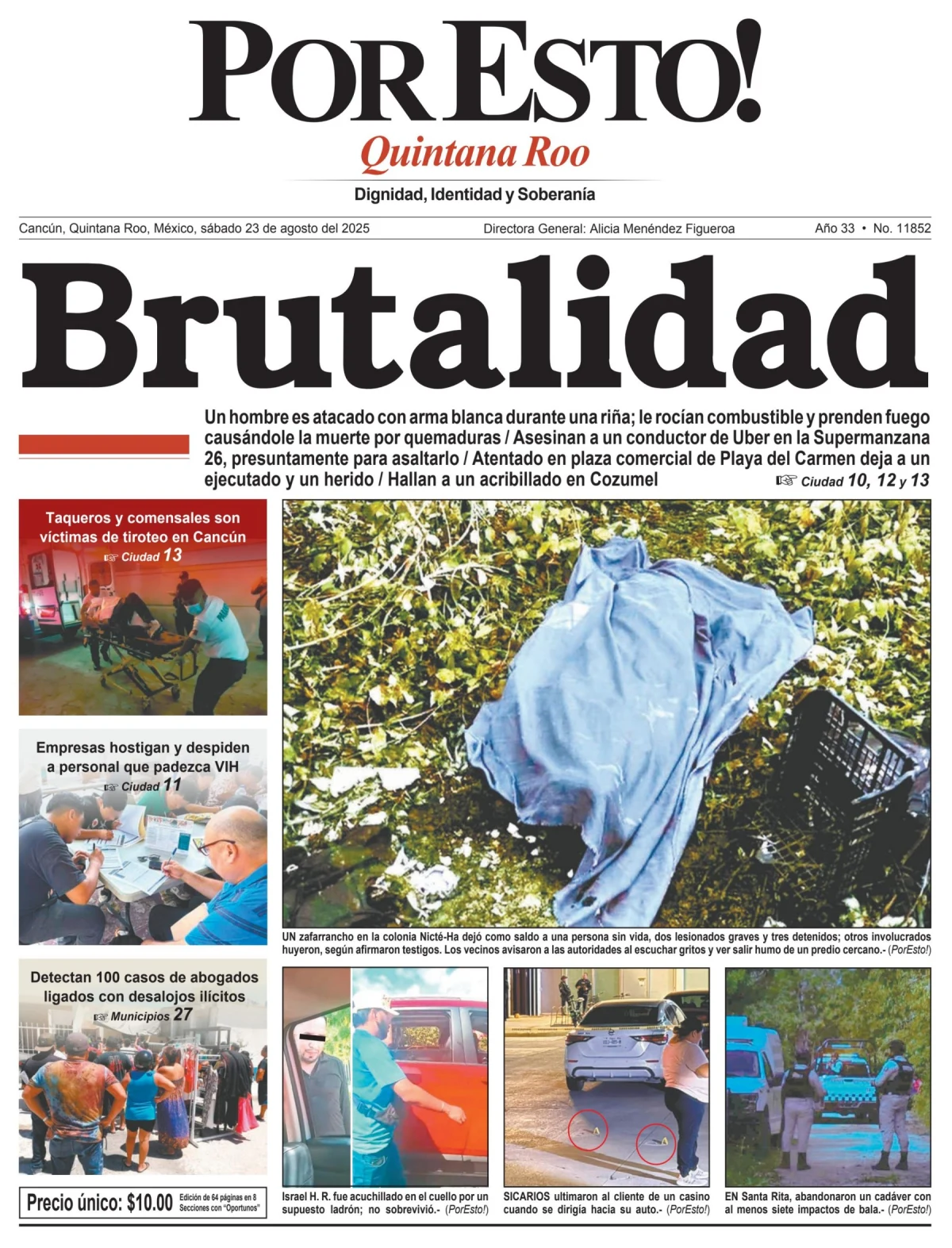 Portada de Por Esto (quintana Roo Cancun)