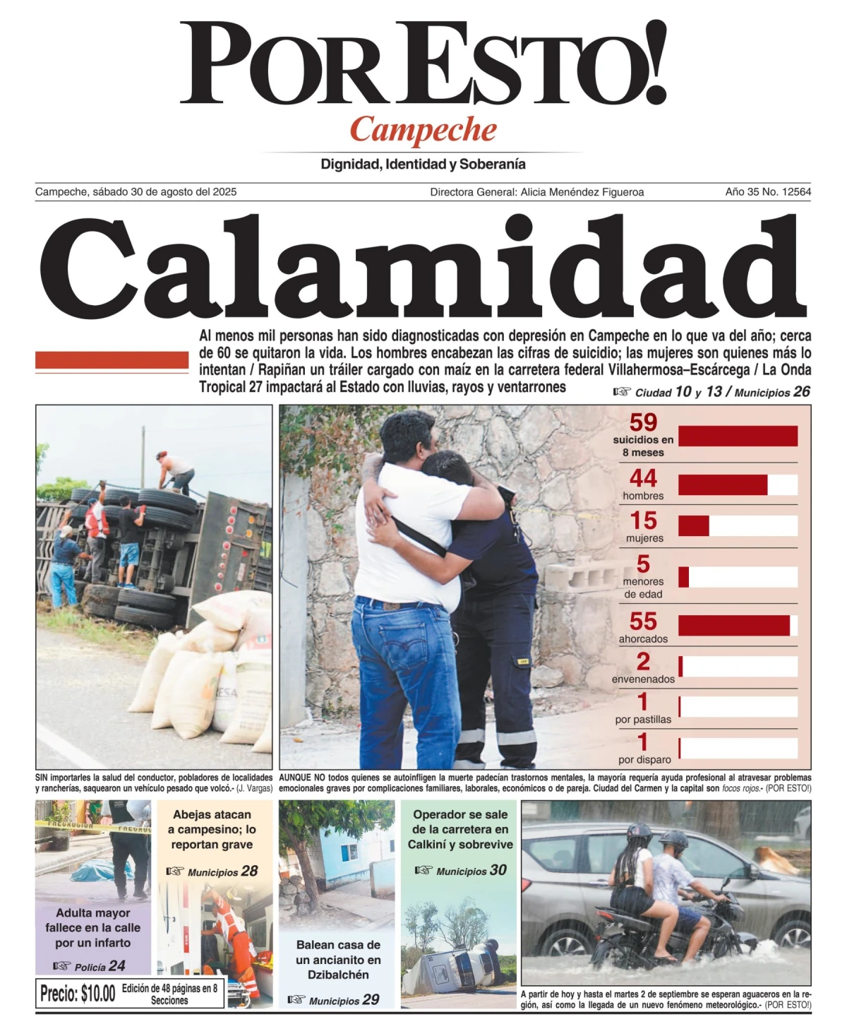Portada de Por Esto (campeche)