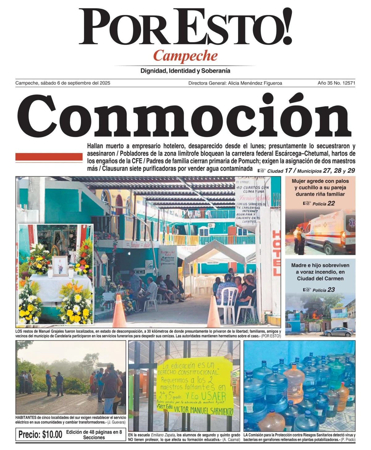 Portada de Por Esto (campeche)