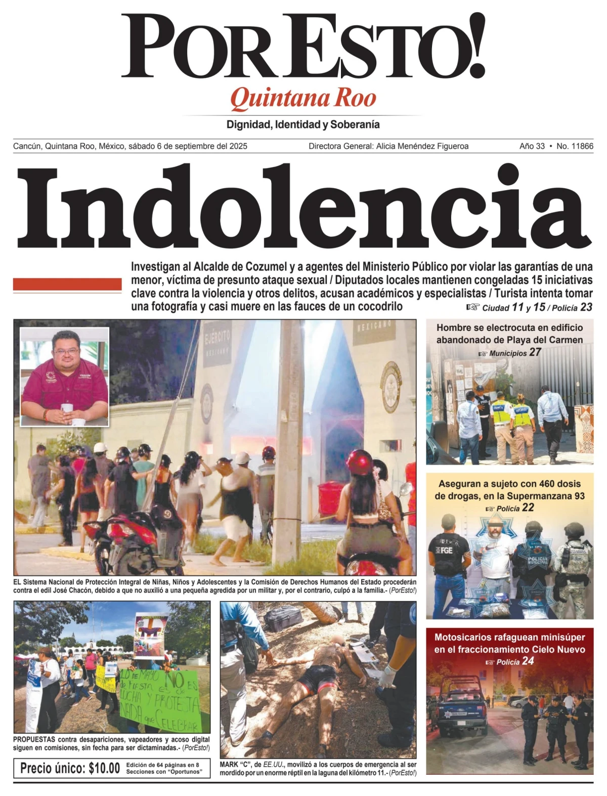 Portada de Por Esto (quintana Roo Cancun)