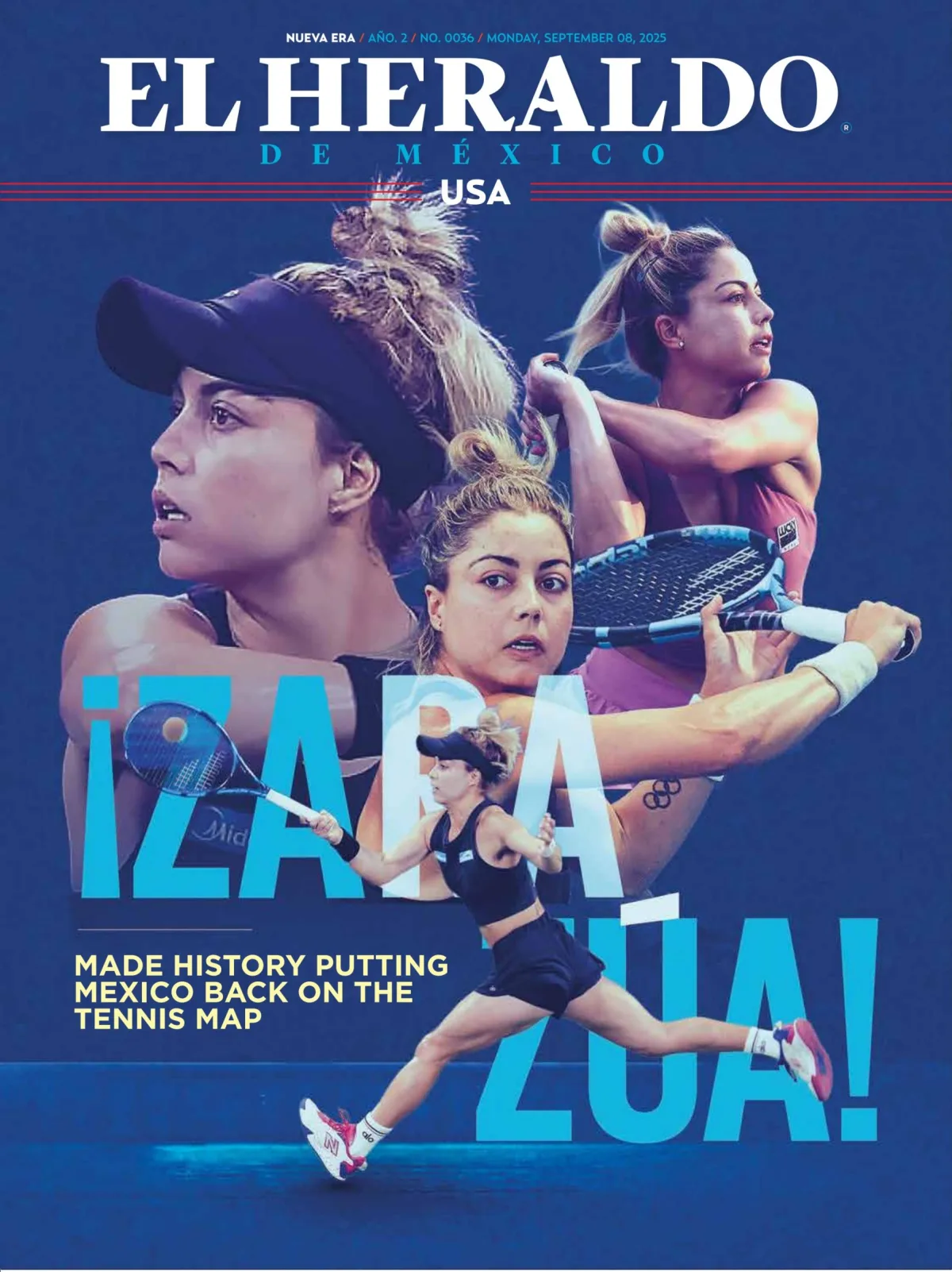 Portada de El Heraldo USA del 2025-09-08