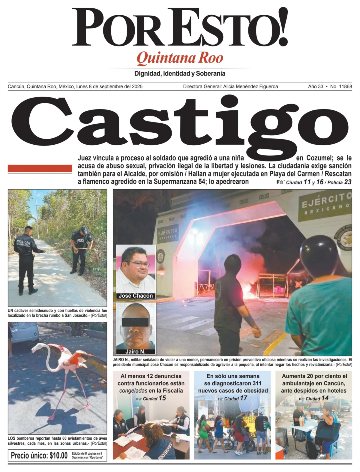 Portada de Por Esto (quintana Roo Cancun)