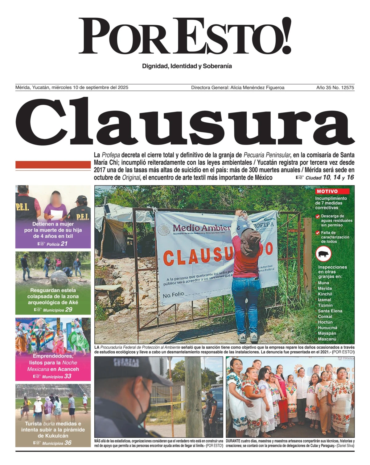 Portada de Por Esto (merida, Yucatan)