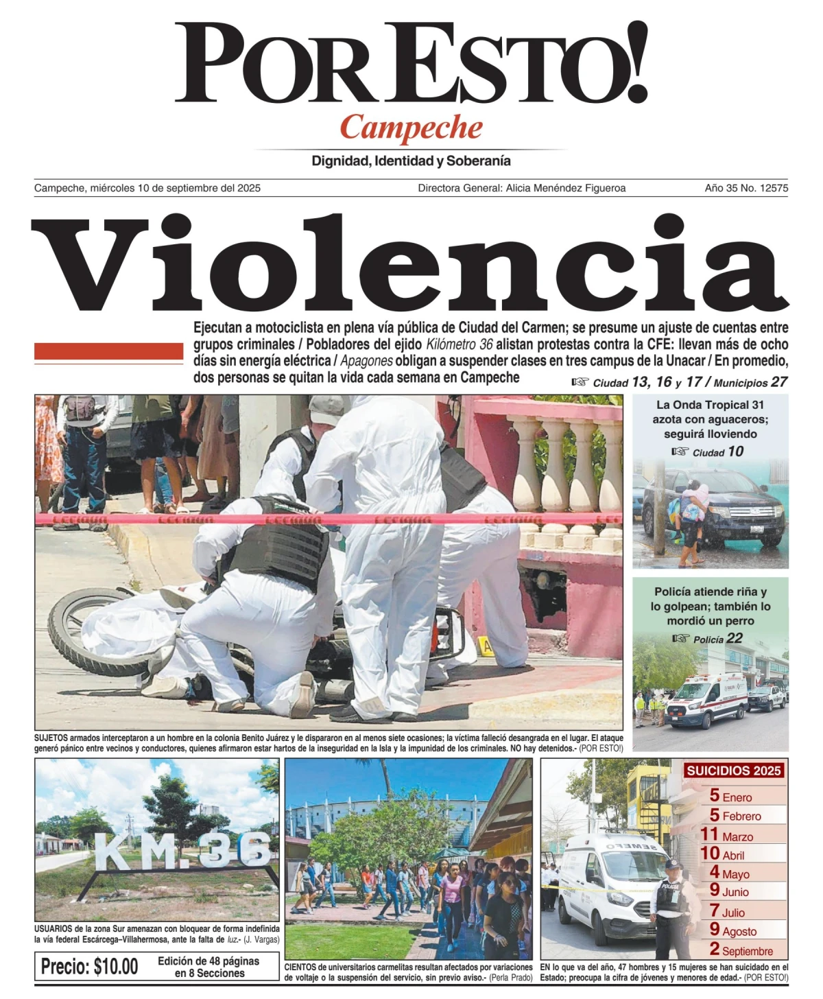 Portada de Por Esto (campeche)