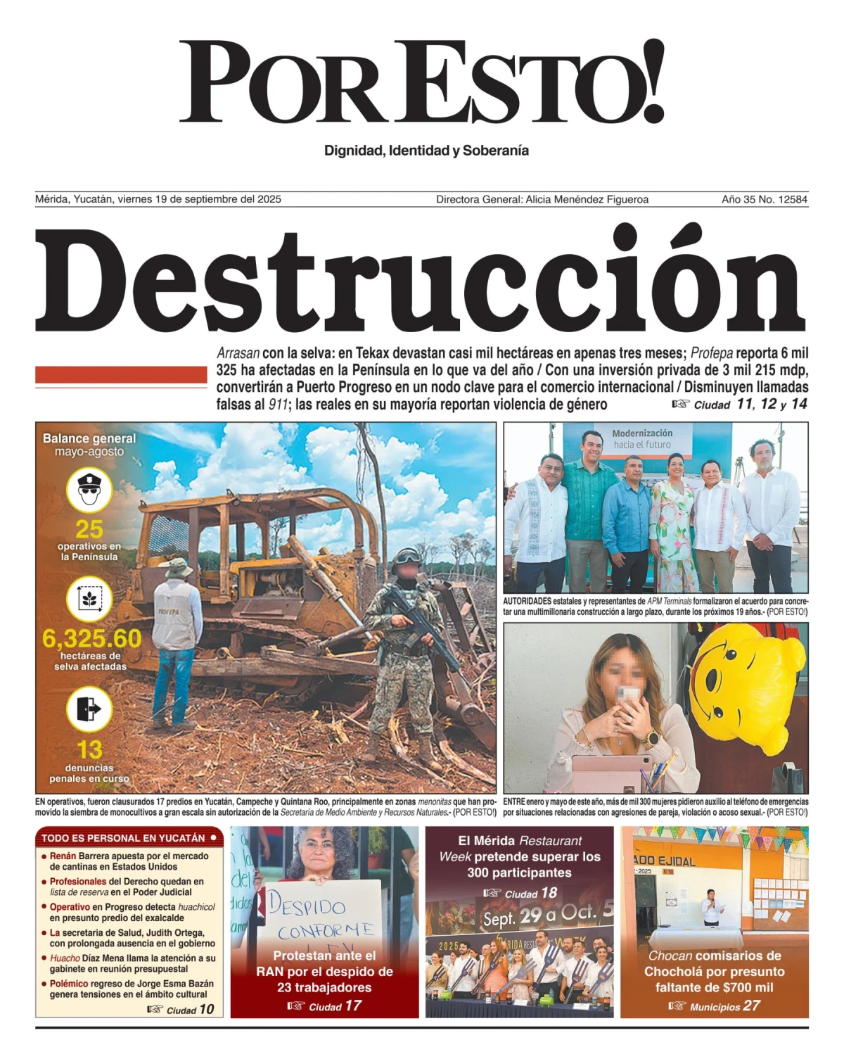 Portada de Por Esto (merida, Yucatan)