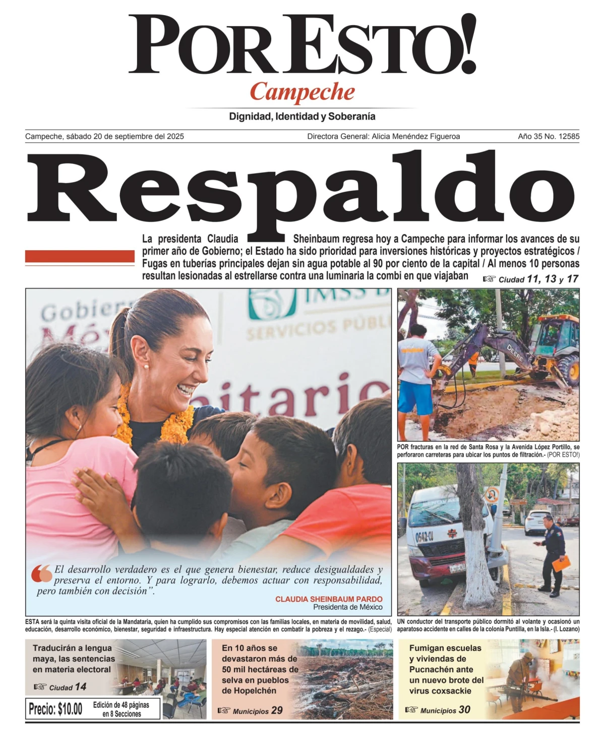 Portada de Por Esto (campeche)