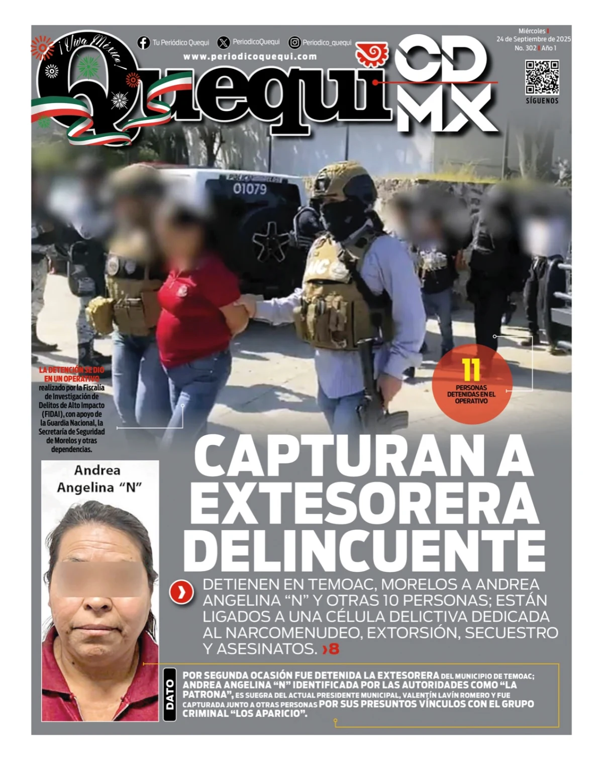 Portada de Quequi CDMX