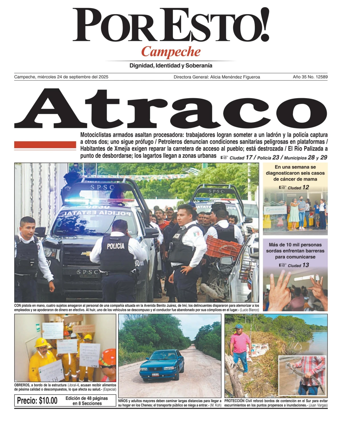 Portada de Por Esto (campeche)