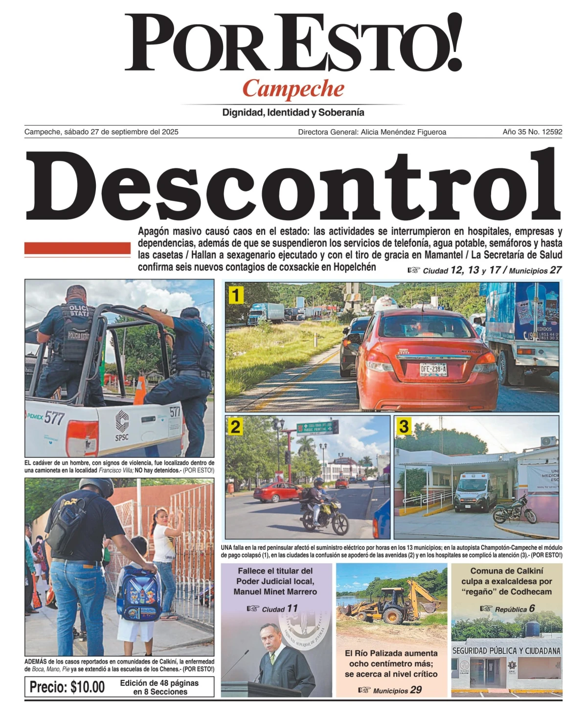 Portada de Por Esto (campeche)