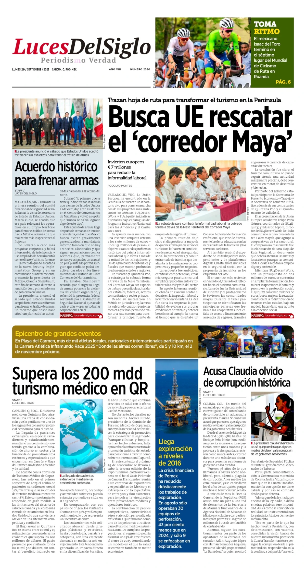 Portada de Luces del Siglo