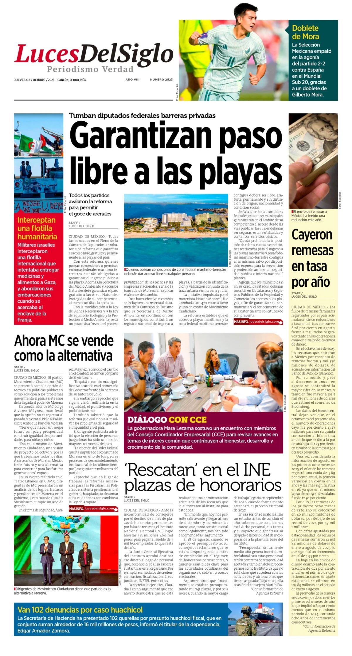 Portada de Luces del Siglo