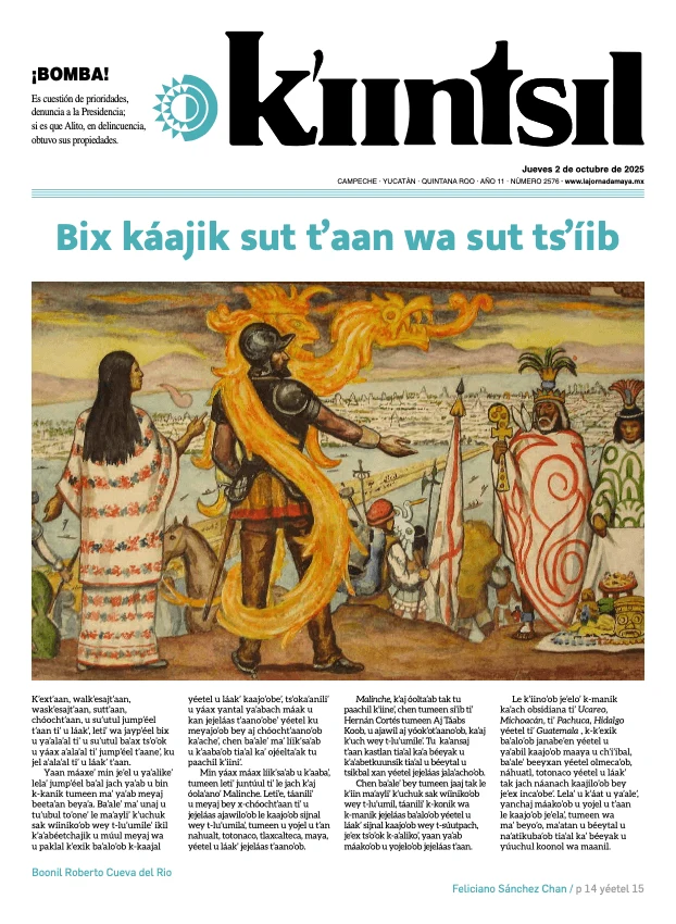 Portada de La Jornada - Kiintsil
